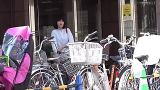 Beautiful Housewife On A Bicycle Secretly Seeking For Love