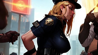 Cops Suck The Best Dick In New Hentai From Spicy Toons