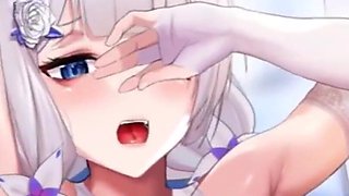 Beauty Bigboob Lady - 2D Animation V192