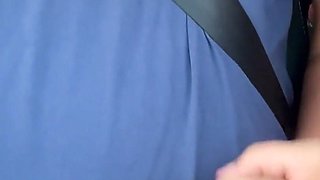 Amateur Handjob in the Car