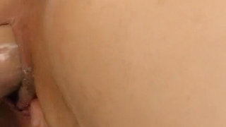 Tattooed Teen Doll Gets a Facial After Hot Fuck and Rimjob