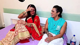 Indian GF Meets BF After Long Time - Rough Hardcore Fuck All Night With 8 Inch BBC