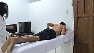Colombian female doctor! I attended an appointment with a doctor and it ended wonderfully.