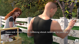 Cheated House Wife enter in without cloth, while Neighbor in bathroom