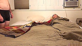 Stepmom shares bed with stepson - Erin Electra