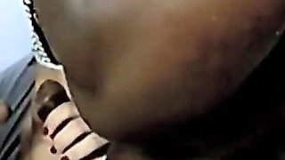 Cuckold Wife and BBC Husband - Accidental Creampie