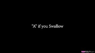A if you Swallow - Starring: Gianna Gem - PornFidelity