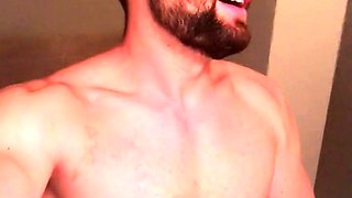 Solo masturbation and gay climax
