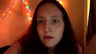 Teen solo fun masturbating when home alone
