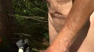 Slips in the woods!