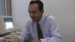 Brazilian Secretary Cheating: Blowjob, Doggy  Licking Porn