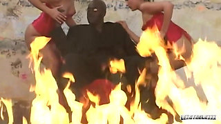 Anal Duo Lilit & Vanessa Hill Fuck Lexington Steele's BBC!