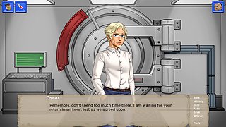 Sexy exorcist in anime ecchi adventure, summertime saga style