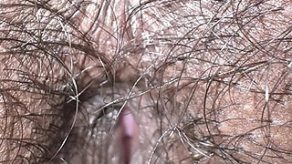 Asshole Beathing Extreme Closeup