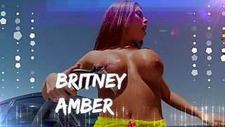 Britney Amber Dp'd By Two Big Black Cocks - Exclusive Scene - JulesJordan