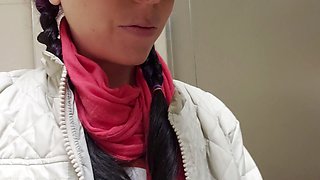 Girl piss, urinate, nerdy faery piss