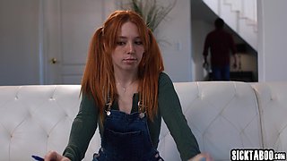 Seductive teenage fucks stepdad and teacher