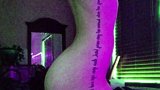 blonde teen pregnant girl has her pussy masturbated