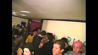 Preggo slut with glasses sucks dick hardcore