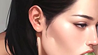 Mila Ai - Liz Got Horny When She Saw the Handsome Security Guard - Addont - by Porn Game 4u