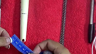 Japanese Wife Cervix insertion objects 2 vibrators and chain