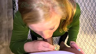 Blonde Interracial Heat at a Super Bowl Party Bash