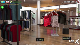 FashionBusiness - choosing a dress in the fitting room E1 #7
