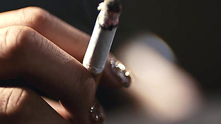 POV: Japanese Girl Blows Smoke While Sucking Cock - Emiri Momota Smoking Cigarette Fetish