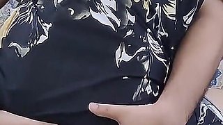 Horny Indian Mallu Bhabhi in Nighty Having Anal Sex with Landlord in Sofa, Doing Blow Job