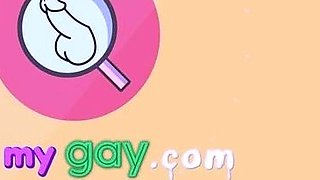 Uncut Twinks Frot and Suck Each Other's Cocks