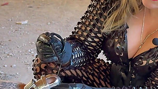Empressbella Invades Urethra Slave in Chastity