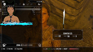 Skyrim B and L Mod - Doing Some Fucking Near a Camp and It Is Beautiful