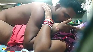 Indian Aunty Village Style Fucking Video with Sonu Bhaiya - Blowjob, Big Natural Tits, Homemade Desi Sex