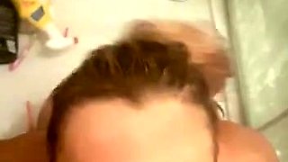 Amateur Blond Give Nice POV Blowjob