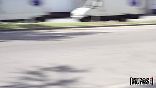 POV porn Sneaky Street Fuck