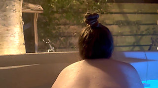 Being Pampered in a Hot Tub... Wonderful