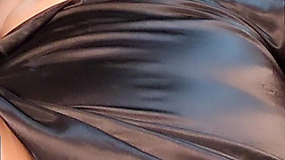 Wearing Satin Makes My Hairy Pussy Masturbations Feel so Good!!
