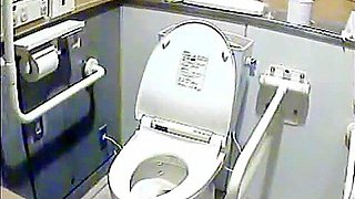 Toilet girls exposed on camera spy