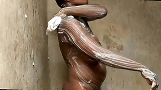 She Washes the Private Parts Before Sex