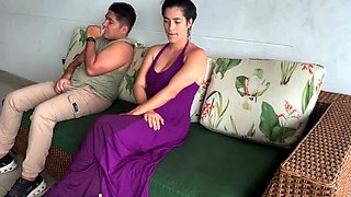 Hot StepMom NamiQseiiin Gets Creampie After Naughty Job Interview - Amateur Squirting & Blowjob