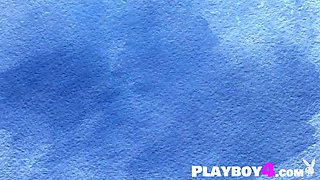 Big melons ebony cougar raunchy posing outdoor