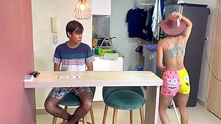 I Dont Like That Stick; I Give My Stepsister Fuck Of Her Life