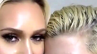 Nina Kayy Double BJ with Cristi Ann