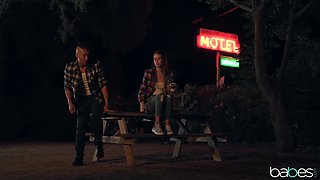 Raunchy petite teen heart-stopping porn movie