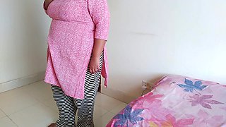 Tamil Sexy Aunty Was Talking on Phone, When Naked Stepson Fucked Her - Then She Gets Hot Next Day & Needs Her Huge Fuck