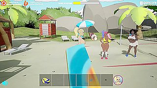 Fuckerman Hentai Game Sunset Bitch Version Sex Gameplay [18+] - Car Toon