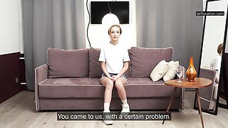 Women's hymen sex clip by Defloration TV