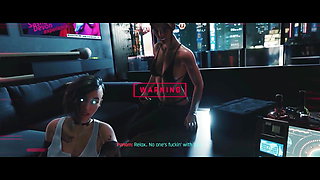 Cyberpunk 2077 Cyberfuck by Nikovako (animation with Sound) 3D Hentai Porn