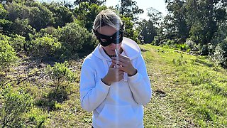 I Smoke and Walk Around Without Panties and Show My Pussy.