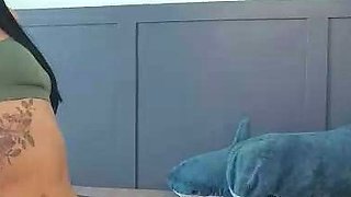 Close up teen foot worship